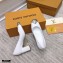 Louis Vuitton Heel 7cm Louise Pumps White 2021