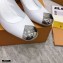Louis Vuitton Heel 7cm Louise Pumps White 2021