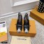 Louis Vuitton Heel 7cm Louise Slingback Pumps Black 2021