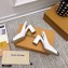 Louis Vuitton Heel 7cm Louise Slingback Pumps White 2021