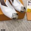 Louis Vuitton Heel 7cm Louise Slingback Pumps White 2021