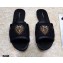 Dolce & Gabbana Lace Sliders Black with Devotion Heart 2021