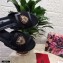 Dolce & Gabbana Lace Sliders Black with Devotion Heart 2021