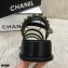 Chanel Chain Calfskin Sandals G37140 Black 2021