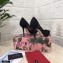 Dolce & Gabbana Heel 10.5cm Taormina Lace Pumps Black with Devotion Heart 2021