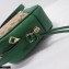 Gucci Bree Original GG Canvas Mini Messenger Bag 387360 Green 2021
