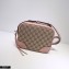 Gucci Bree Original GG Canvas Mini Messenger Bag 387360 Pink 2021