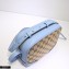 Gucci Bree Original GG Canvas Mini Messenger Bag 387360 Blue 2021