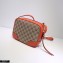 Gucci Bree Original GG Canvas Mini Messenger Bag 387360 Orange 2021