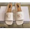 Versace La Medusa Leather Sliders White 2021