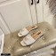 Versace La Medusa Leather Sliders White 2021