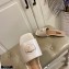 Versace La Medusa Leather Sliders White 2021