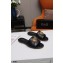 Dolce & Gabbana Leather Sliders Black with Devotion Heart 2021