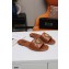 Dolce & Gabbana Leather Sliders Brown with Devotion Heart 2021