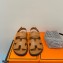 Hermes Takara Sandals Top Quality Brown 2021