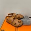 Hermes Takara Sandals Top Quality Brown 2021