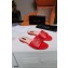 Dolce & Gabbana Calfskin Sliders Red with DG Millennials Logo 2021