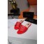Dolce & Gabbana Calfskin Sliders Red with DG Millennials Logo 2021