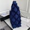 Chanel Cotton Canvas and Calfskin Large Hobo Bag AS2292 Navy Blue 2021