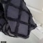 Chanel Cotton Canvas and Calfskin Large Hobo Bag AS2292 Black 2021