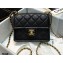 Chanel Mini Square Flap Bag AS2356 Black 2021