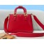 Fendi Leather FF Tote Small Bag Red 2021