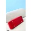 Fendi Leather FF Tote Small Bag Red 2021