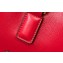 Fendi Leather FF Tote Small Bag Red 2021