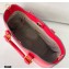 Fendi Leather FF Tote Small Bag Red 2021