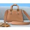 Fendi Leather FF Tote Small Bag Nude Pink 2021