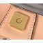 Fendi Leather FF Tote Small Bag Nude Pink 2021