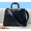 Fendi Leather FF Tote Medium Bag Black 2021
