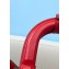 Fendi Leather FF Tote Medium Bag Red 2021