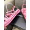 Chanel Cord Sandals G36925 Pink 2021