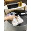 Chanel Vintage Canvas Logo Shoes White 2021