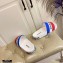 Dolce & Gabbana Striped Rubber Sliders Blue/White/Red 2021