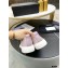 Chanel Vintage Canvas Logo Shoes Light Pink 2021