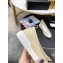 Chanel Vintage Canvas Logo Shoes Beige 2021
