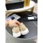 Chanel Vintage Canvas Logo Shoes Beige 2021