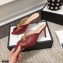 Gucci Heel 7.5cm Slide Sandal with Chain 645444 Burgundy 2021