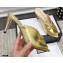 Gucci Heel 7.5cm Slide Sandal with Chain 645444 Gold 2021