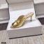 Gucci Heel 7.5cm Slide Sandal with Chain 645444 Gold 2021