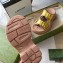Gucci Buckles Aguru Sandals Gold 2021