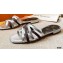 Louis Vuitton Calf Leather and Nano Monogram Canvas Flat Mules Silver 2021