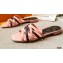 Louis Vuitton Calf Leather and Nano Monogram Canvas Flat Mules Pink 2021