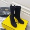 Fendi Elasticated Lace Promenade Ankle Boots Black 2021