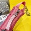 Fendi Elasticated Lace Promenade Ankle Boots Fuchsia 2021