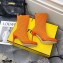 Fendi Elasticated Lace Promenade Ankle Boots Orange 2021