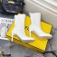 Fendi Elasticated Lace Promenade Ankle Boots White 2021