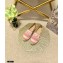 Dior Granville Espadrilles In D-Stripes Embroidered Cotton Pink 2021